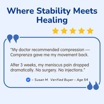Comprenza™ Premium Bamboo Knee Sleeve