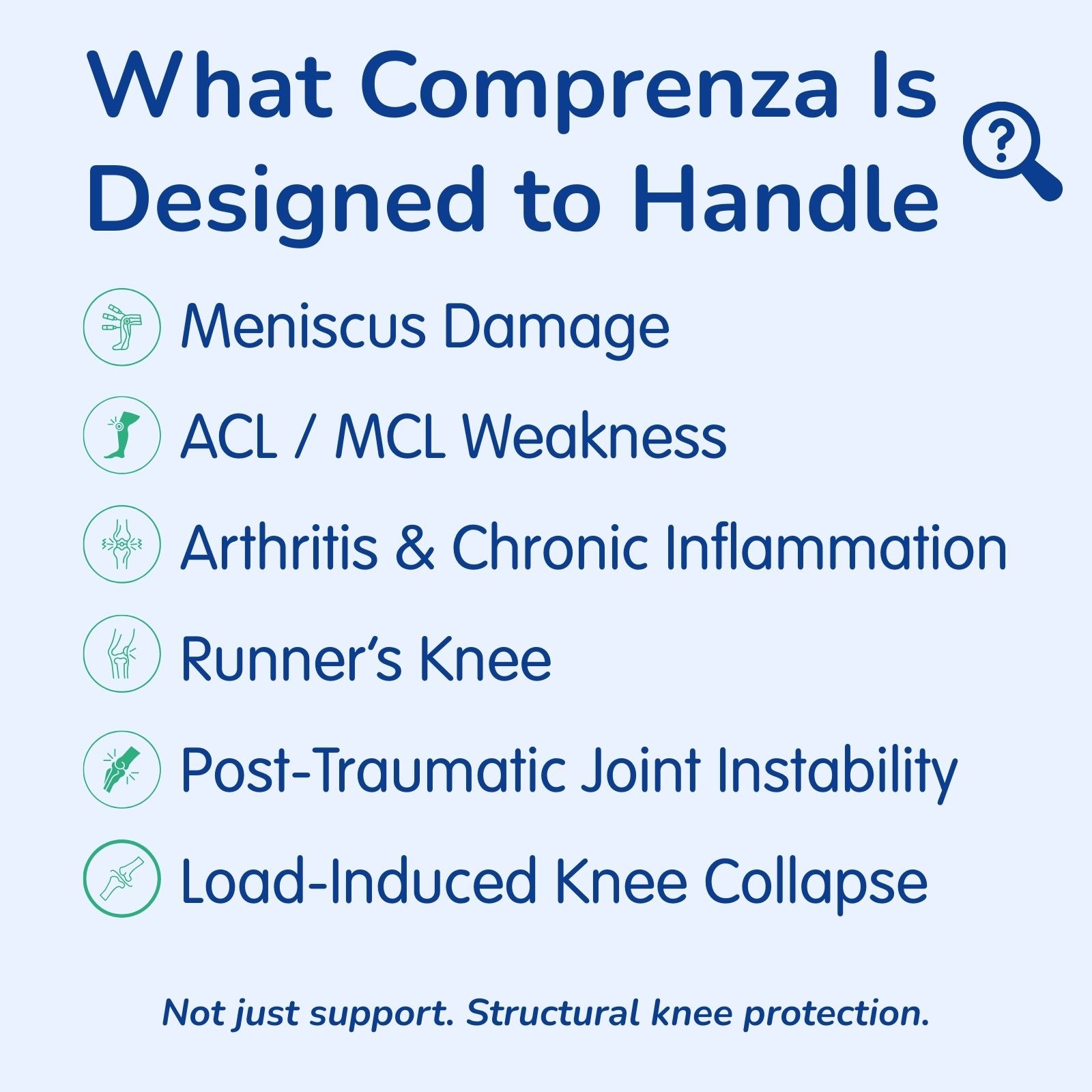 Comprenza™ Premium Bamboo Knee Sleeve