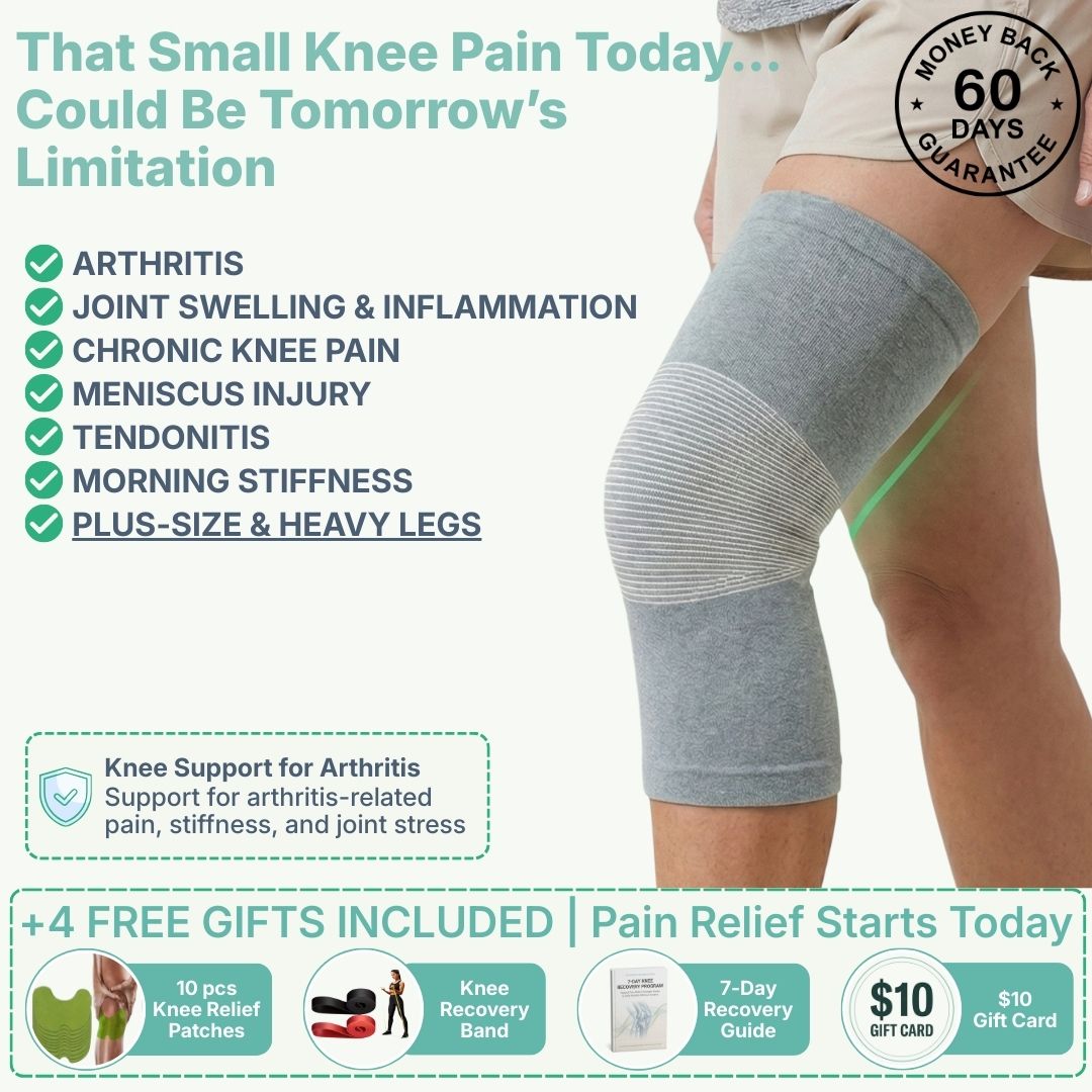 comprenza compression knee brace